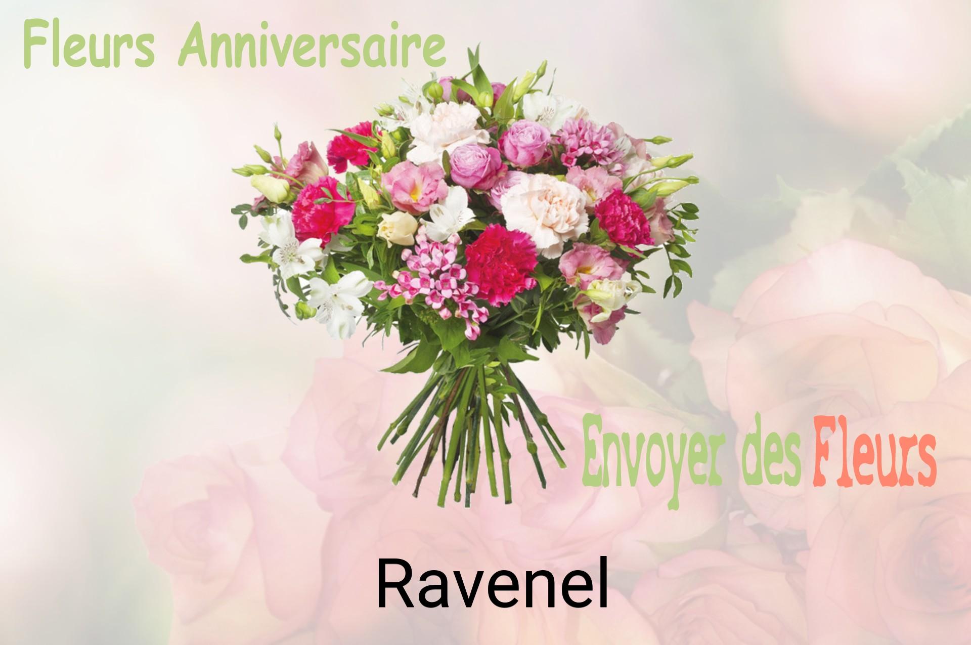 Bouquet de fleurs d’anniversaire livré à Ravenel